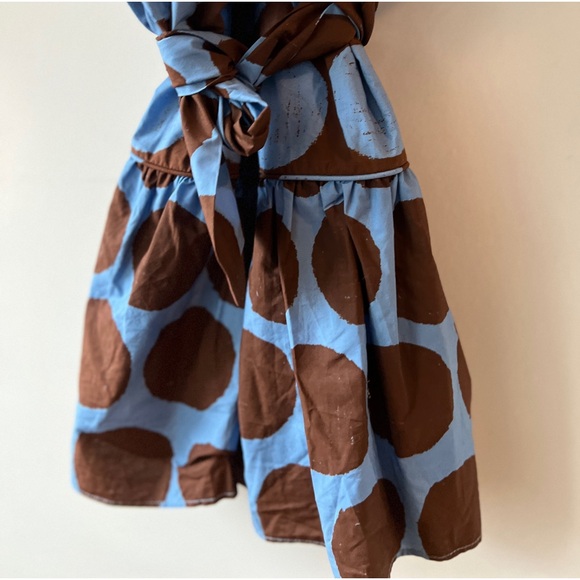 Farm Rio Short-Sleeve Bow-Front Mini Dress XXS BNWT - Picture 4 of 16